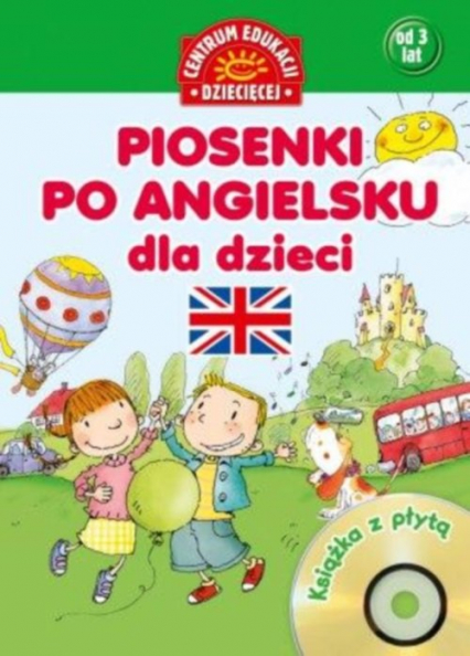 Piosenki po angielsku dla dzieci Książka z płytą CD
