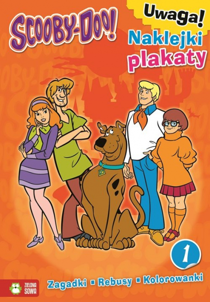 Scooby-Doo Zagadki rebusy kolorowanki 1