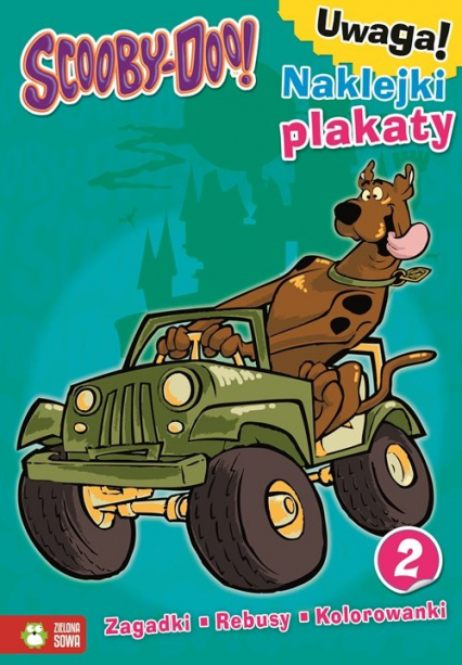 Scooby-Doo Zagadki rebusy kolorowanki 2