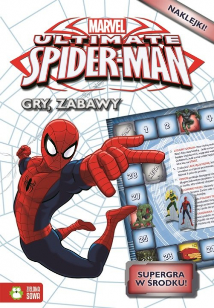 Spider Man gry i zabawy + karty do zabawy do wypchnięcia