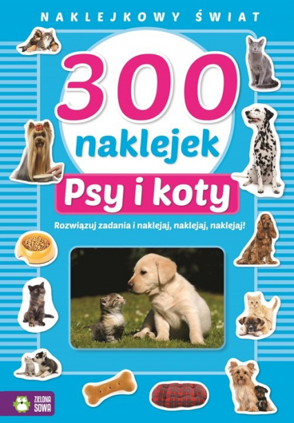 300 naklejek Psy i koty Naklejkowy świat