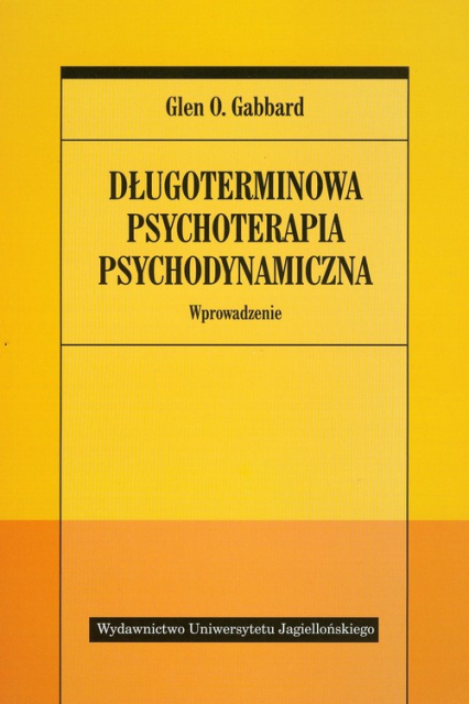 Długoterminowa psychoterapia psychodynamiczna Wprowadzenie