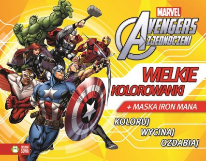 Avengers Wielkie plakaty kolorowanka