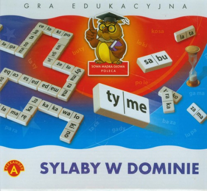 Sylaby w dominie gra edukacyjna