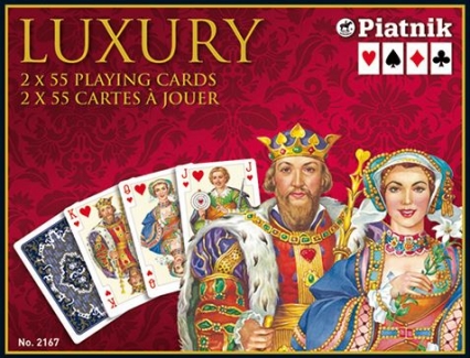 Karty do gry Piatnik 2 talie lux luxury
