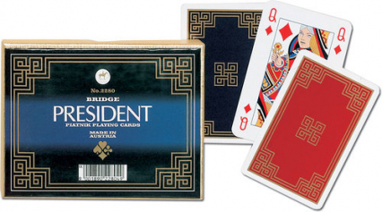 Karty do gry Piatnik 2 talie President