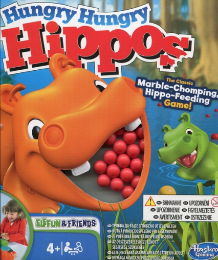 Hungry Hippos Głodne hipcie