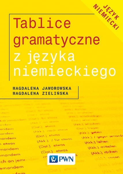 Tablice gramatyczne z języka niemieckiego