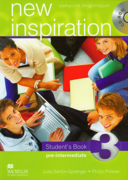 New Inspiration 3 student's book with CD Gimnazjum