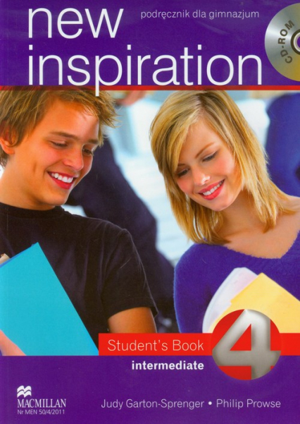 New Inspiration 4 Intermediate Student's Book + CD gimnazjum