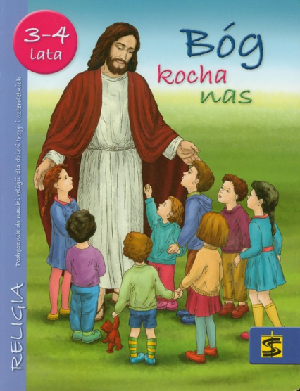 Bóg kocha nas 3-4 lata Podręcznik Przedszkole