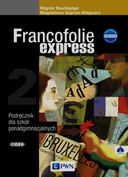 Francofolie express 2 Podręcznik + CD Szkoła ponadgimnazjalna