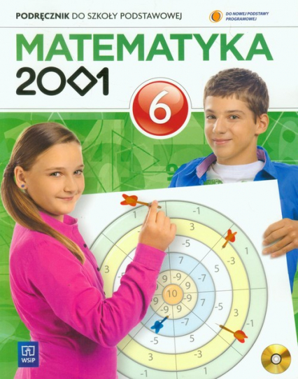 Matematyka 2001 6 Podręcznik z płytą CD Szkoła podstawowa