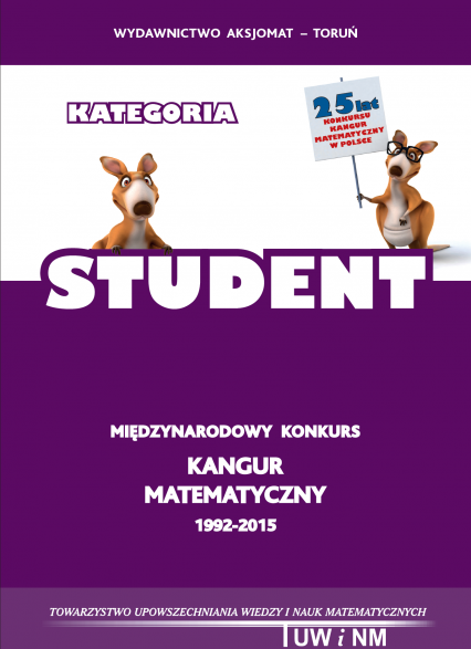 Kangur5 matematyka z wesołym kangurem student 2015