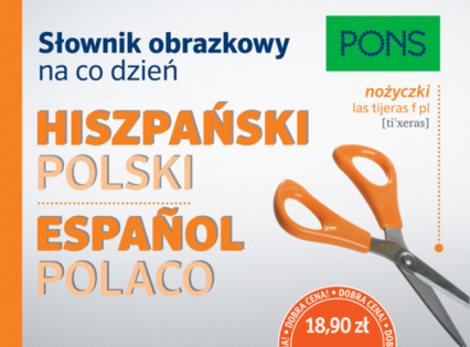 Słownik obrazkowy na co dzień hiszpański-polski PONS