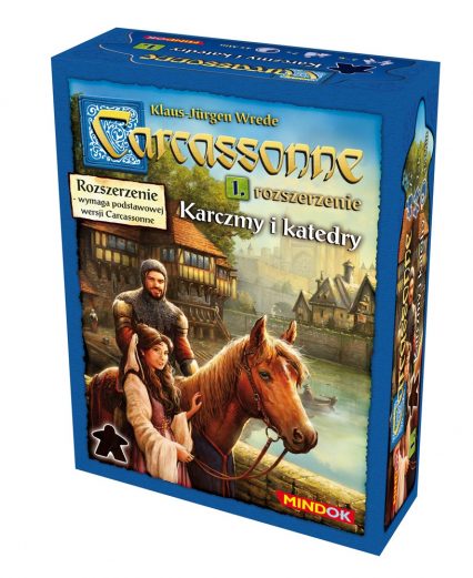 Carcassonne - Karczmy i Katedry - rozszerzenie do gry planszowej