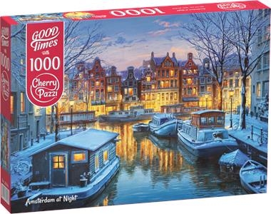 Puzzle 1000 CherryPazzi Amsterdam at Night 30264