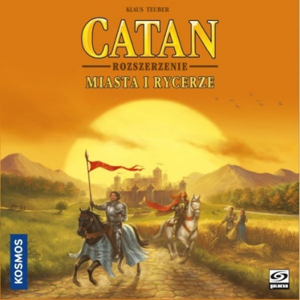 Catan - Miasta i Rycerze (nowa edycja) - gra planszowa