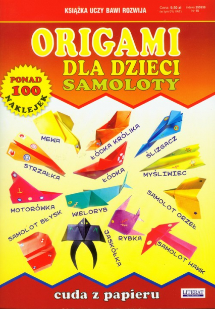 Origami dla dzieci Samoloty