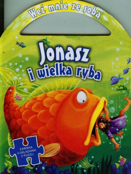 Jonasz i wielka ryba Zawiera 4 układanki z puzzli