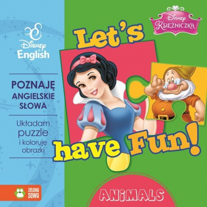 Let's have Fun Animals z puzzlami Księżniczka