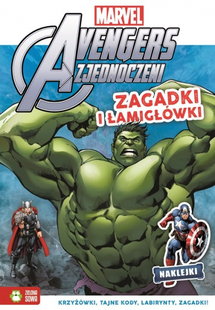 Zagadki i łamigłówki Marvel Avengers