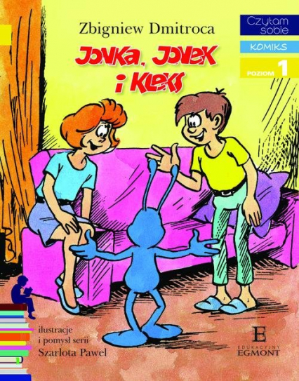Jonka, Jonek i Kleks Czytam sobie Poziom 1 Komiks