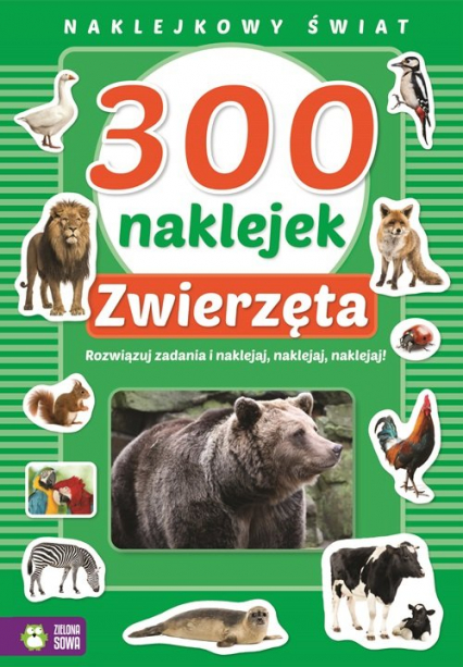 300 naklejek Zwierzęta Naklejkowy świat