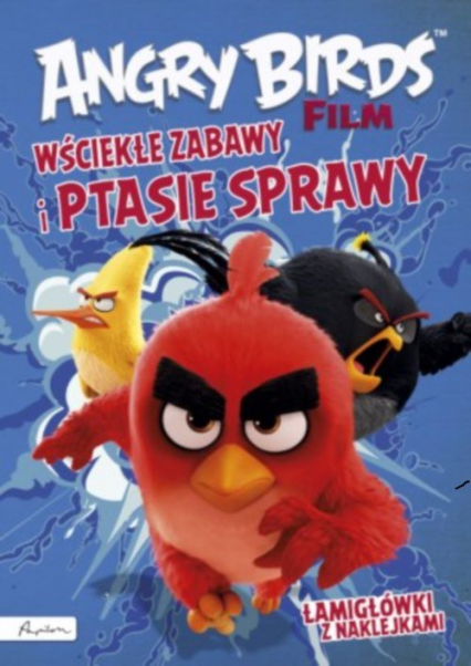 Angry Birds Film Wściekłe zabawy i ptasie sprawy! Łamigłówki z naklejkami