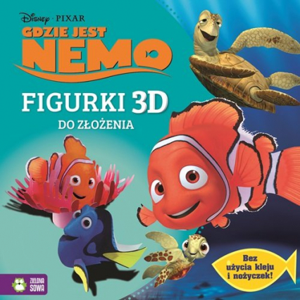 Figurki 3D Wypychanki Gdzie jest Nemo? Disney