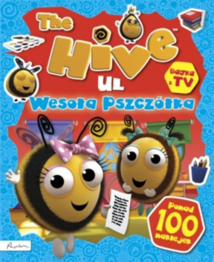 The Hive Ul Wesoła pszczółka Książka z naklejkami i nie tylko