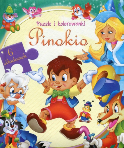 Pinokio Puzzle i kolorowanki