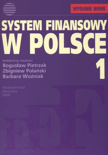 System Finansowy W Polsce Tom 1 - Informacje O Książkach, Sklep ...