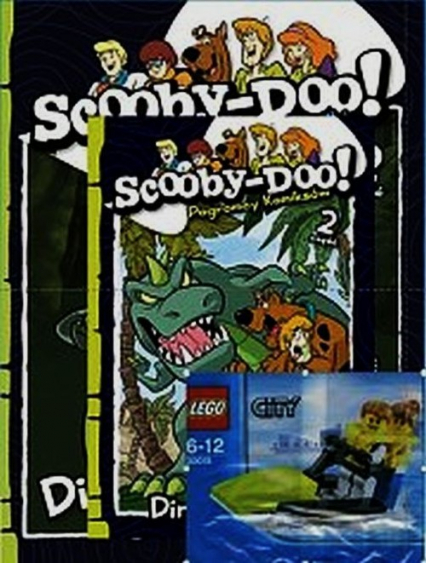 Scooby Doo Zestaw książek + figurka Lego City