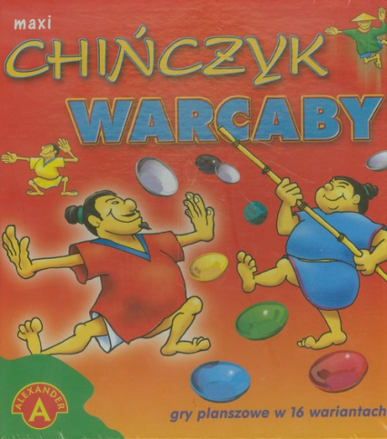 Chińczyk Warcaby maxi gry planszowe w 16 wariantach