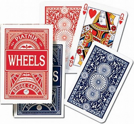 Karty do gry Piatnik 1 talia Popularne Wheels