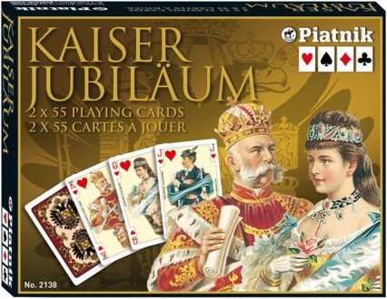 Karty do gry Piatnik 2 talie lux Kaiser