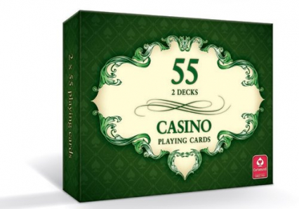 CASINO karty do gry 2 x 55 listków