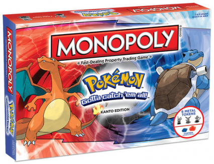 Monopoly Pokemon Kanto Edition wersja angielska