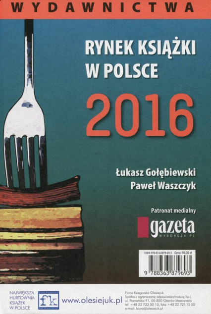 Rynek książki w Polsce 2016 Wydawnictwa