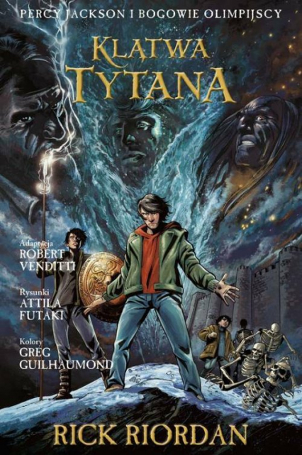 Klątwa Tytana Tom 3 Komiks Percy Jackson i Bogowie Olimpijscy