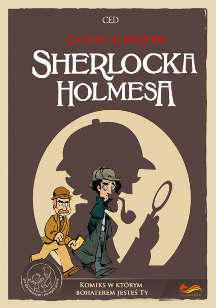 Cztery śledztwa Sherlocka Holmesa Komiks paragrafowy