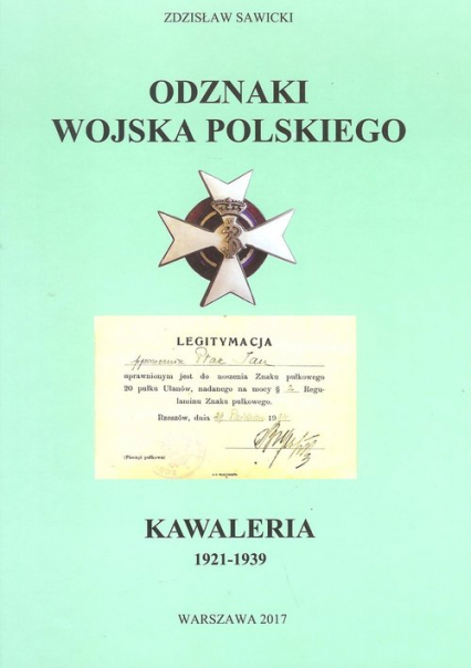 Odznaki Wojska Polskiego Kawaleria 1921 -1939