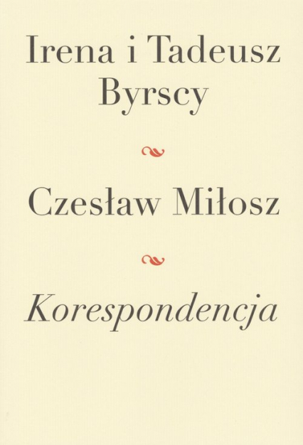 Korespondencja Irena i Tadeusz Byrscy Czesław Miłosz