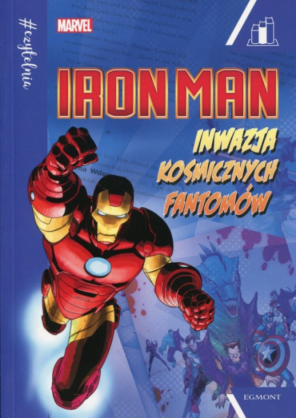 Marvel Iron Man Inwazja kosmicznych fantomów Seria niebieska