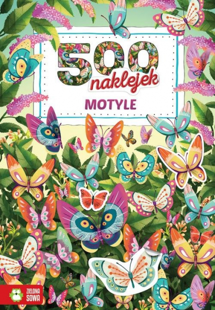 500 naklejek Motyle