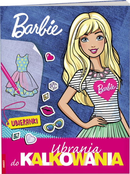 Barbie Ubrania do kalkowania DKL-101