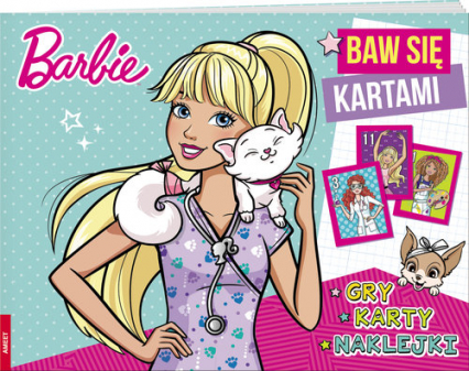 Barbie Baw się kartami