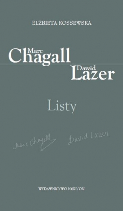 Marc Chagall Dawid Lazer Listy