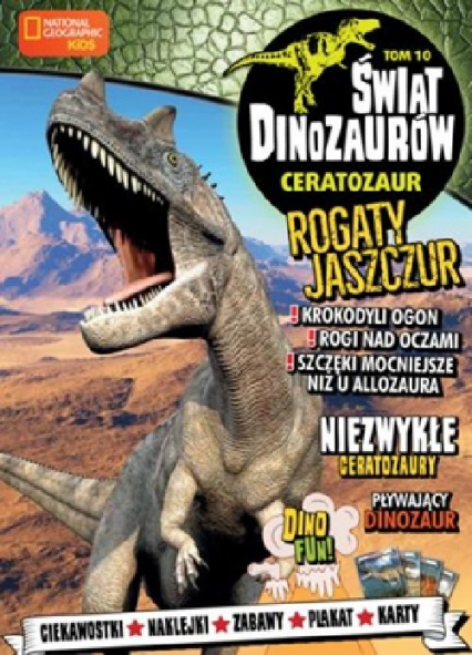 Świat Dinozaurów Tom 10 Ceratozaur